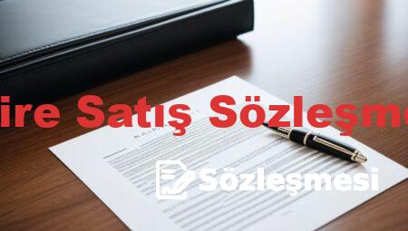 Daire Satış Sözleşmesi