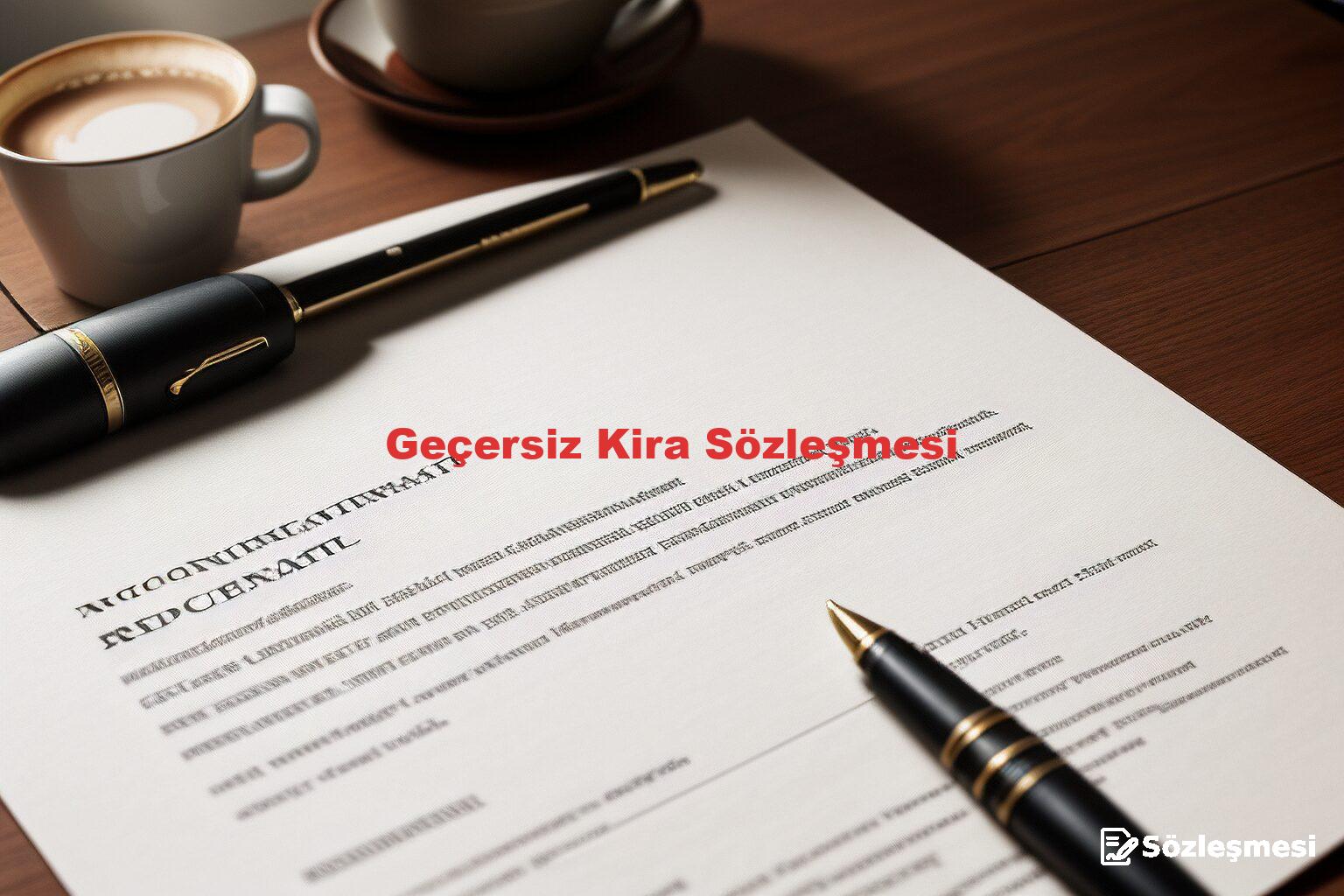 Geçersiz Kira Sözleşmesi