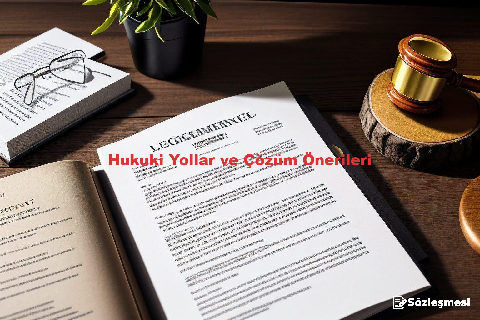 Hukuki Yollar ve Çözüm Önerileri