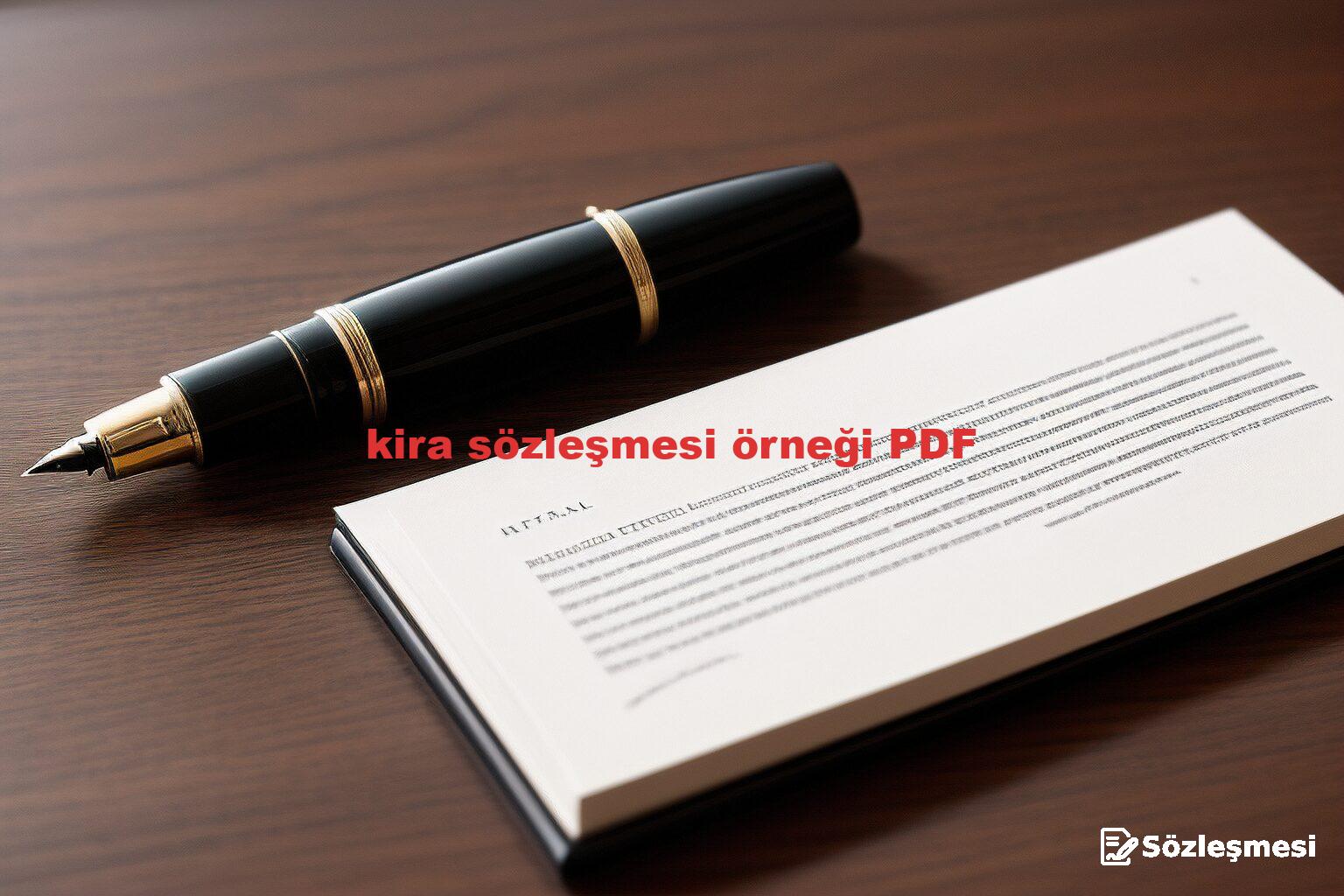 kira sözleşmesi örneği PDF