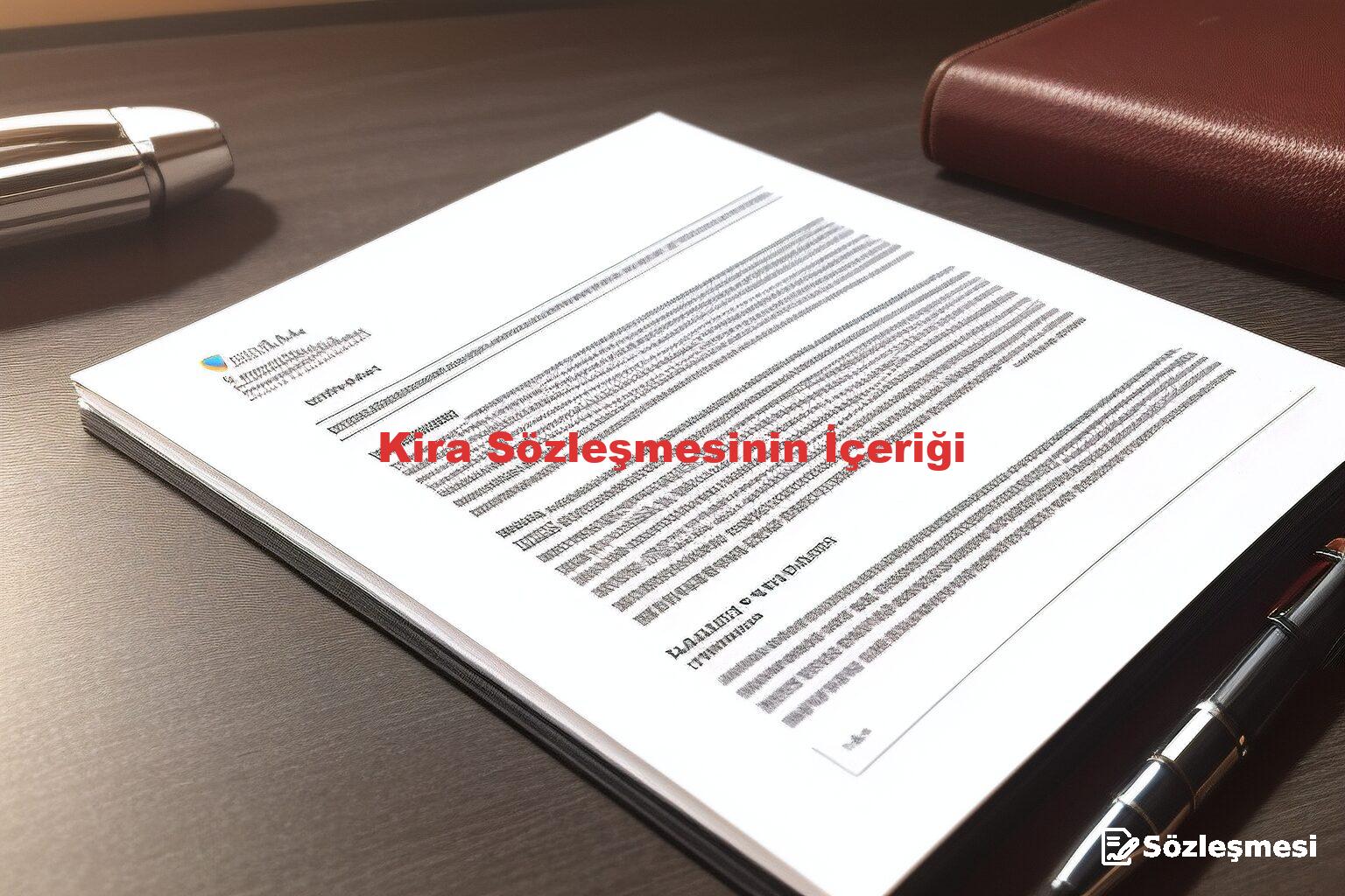 Kira Sözleşmesinin İçeriği