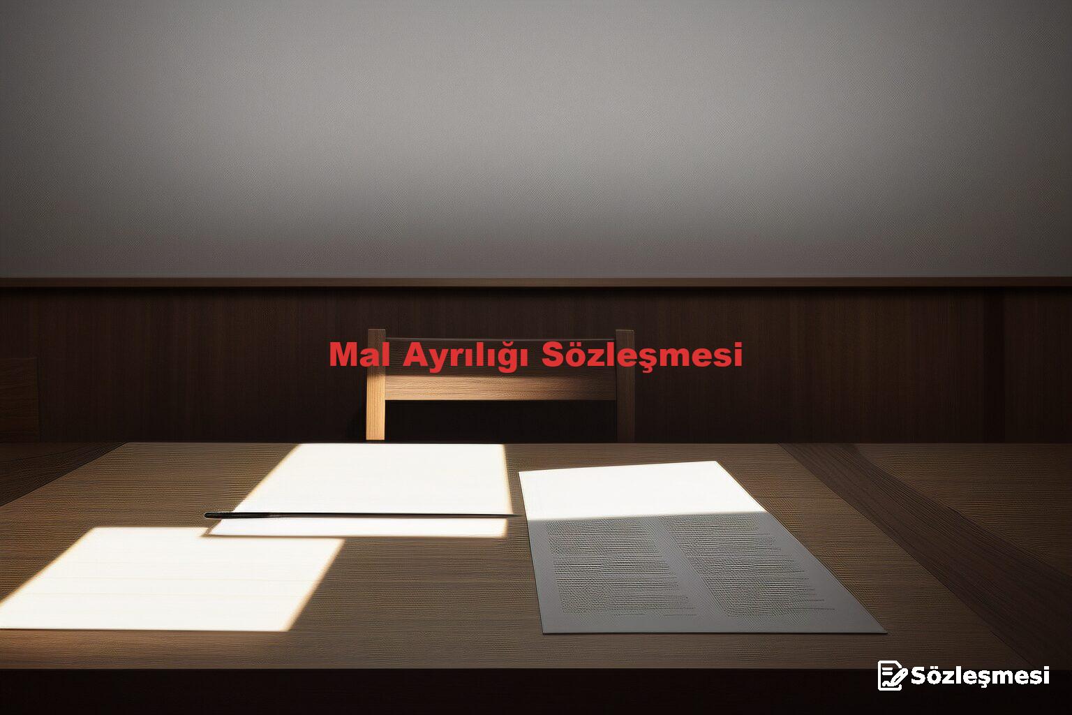 Mal Ayrılığı Sözleşmesi