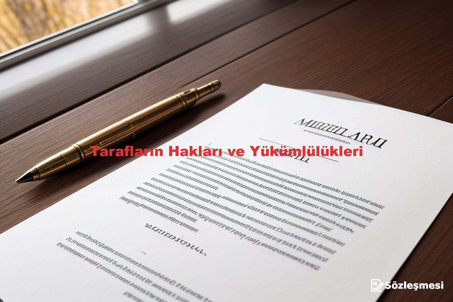 Tarafların Hakları ve Yükümlülükleri
