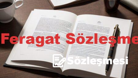 Mirastan Feragat Sözleşmesi Örneği