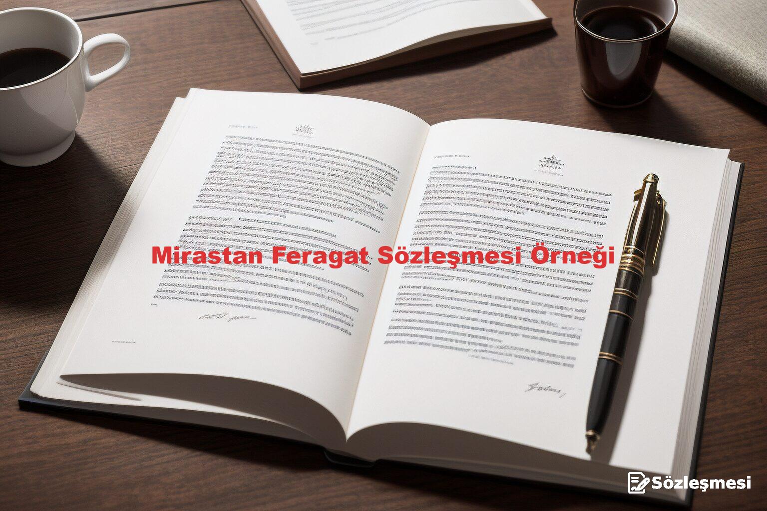 Mirastan Feragat Sözleşmesi Örneği