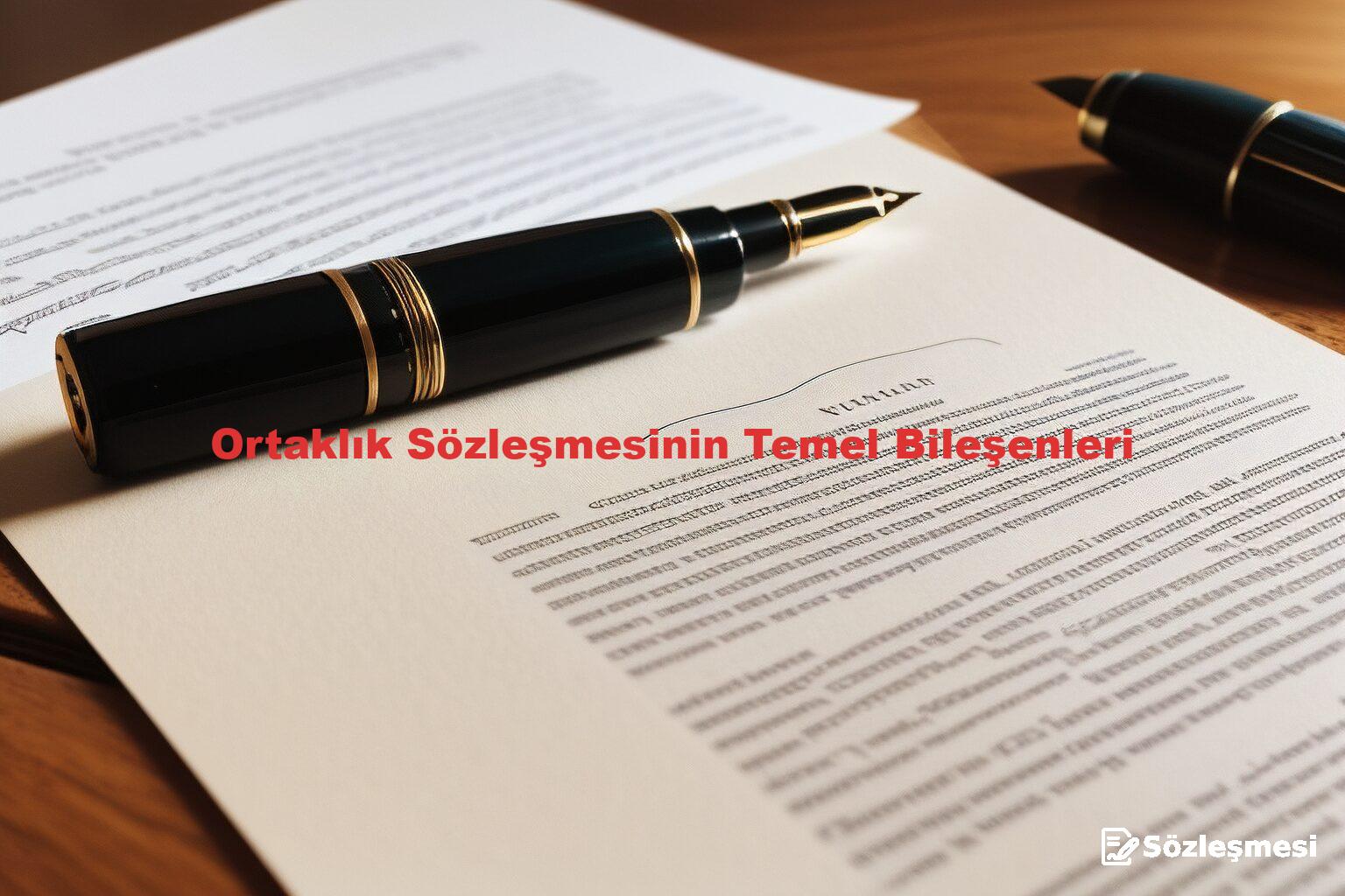 Ortaklık Sözleşmesinin Temel Bileşenleri