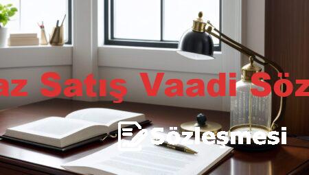 Taşınmaz Satış Vaadi Sözleşmesi