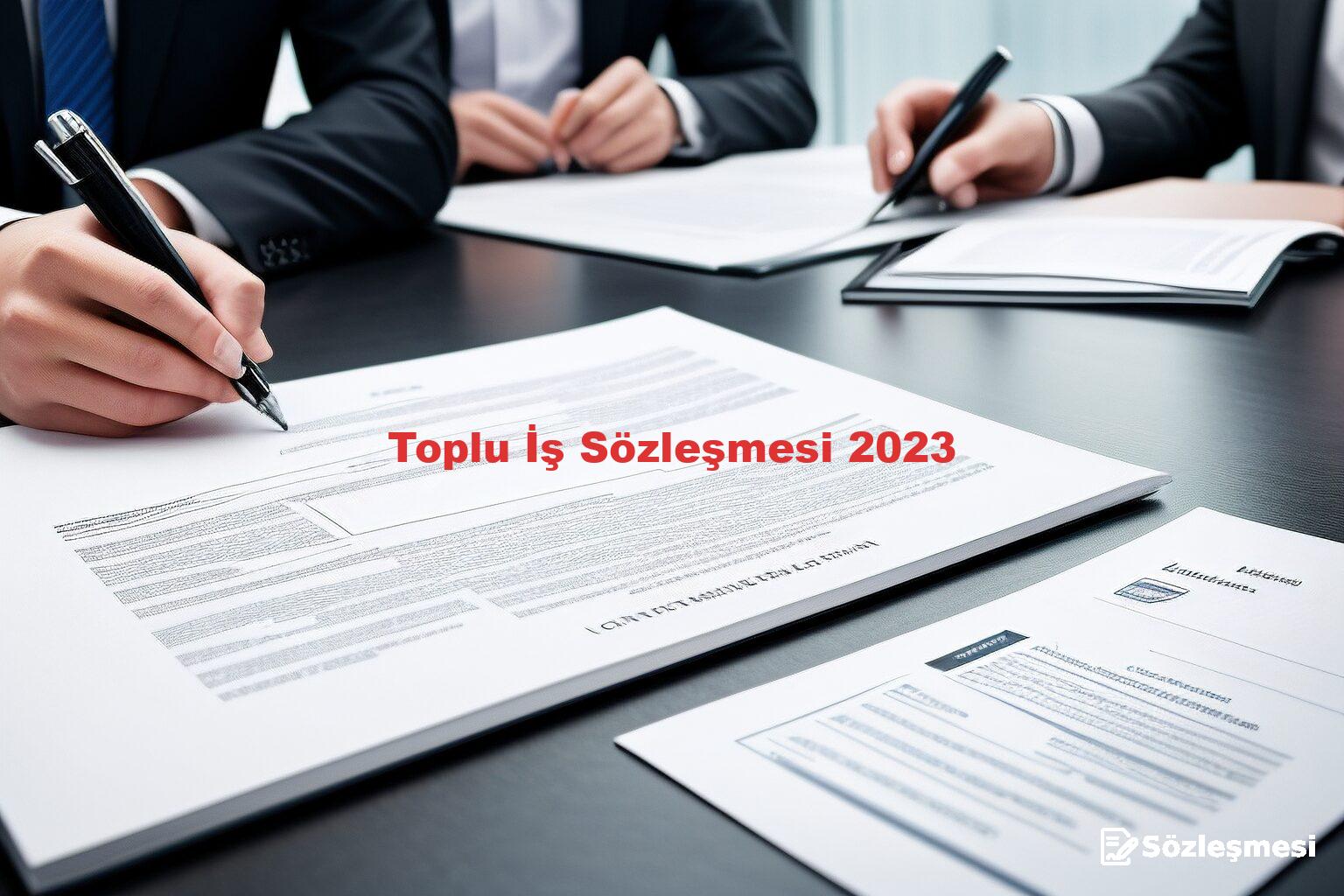 Toplu İş Sözleşmesi 2023