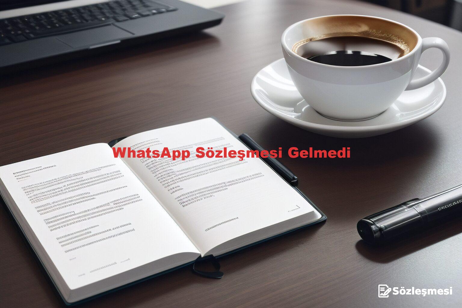 WhatsApp Sözleşmesi Gelmedi