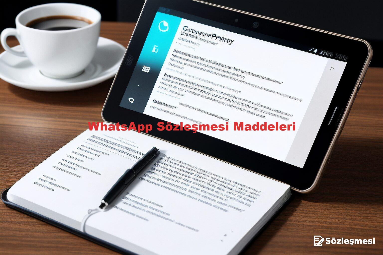 WhatsApp Sözleşmesi Maddeleri