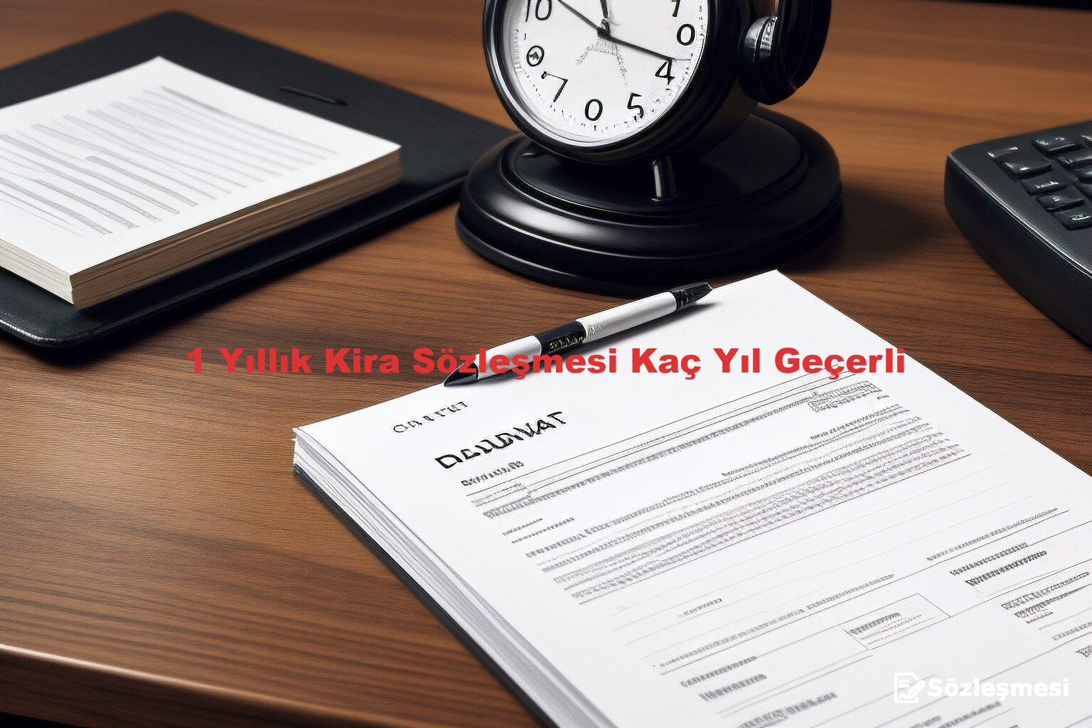 1 Yıllık Kira Sözleşmesi Kaç Yıl Geçerli