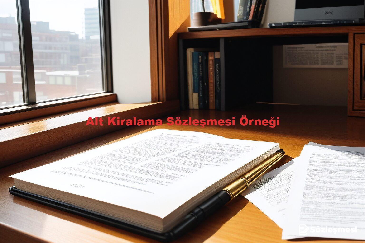 Alt Kiralama Sözleşmesi Örneği