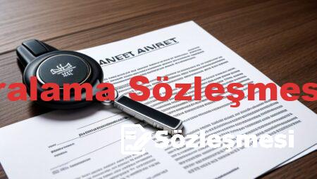 Araç Kiralama Sözleşmesi Örneği