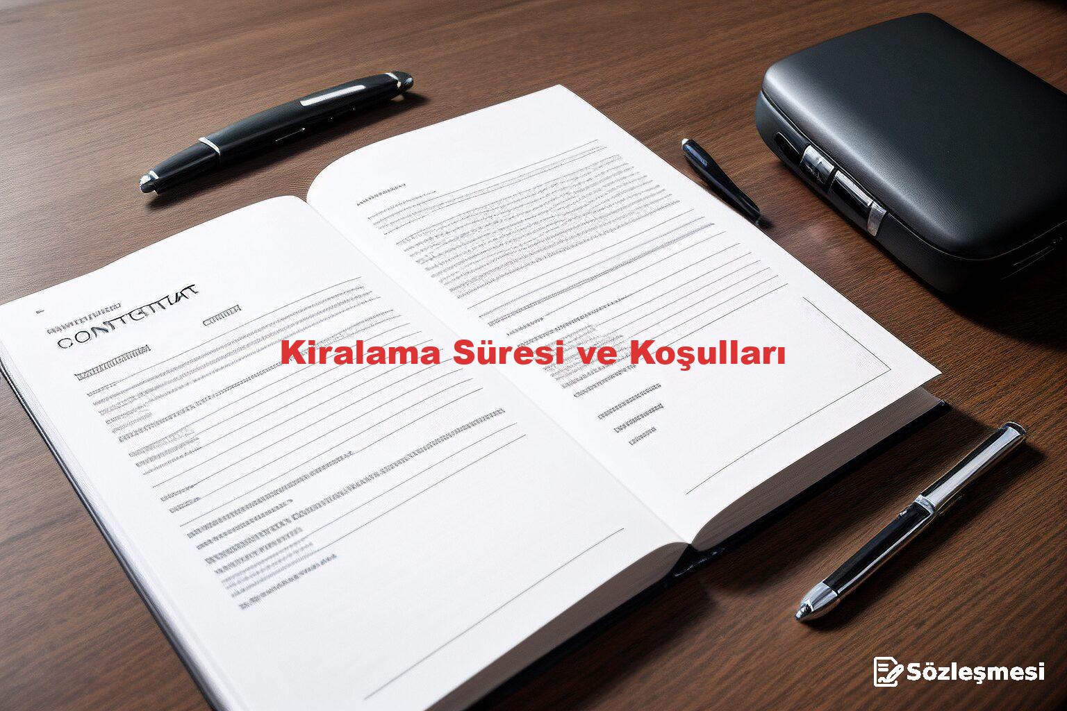 Kiralama Süresi ve Koşulları