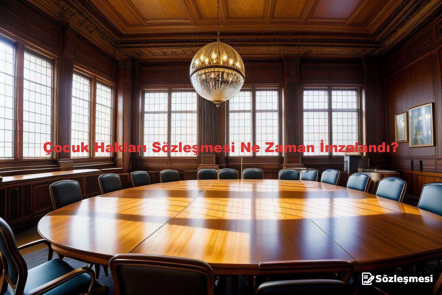 Çocuk Hakları Sözleşmesi Ne Zaman İmzalandı?