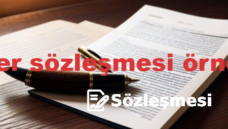 eser sözleşmesi örneği