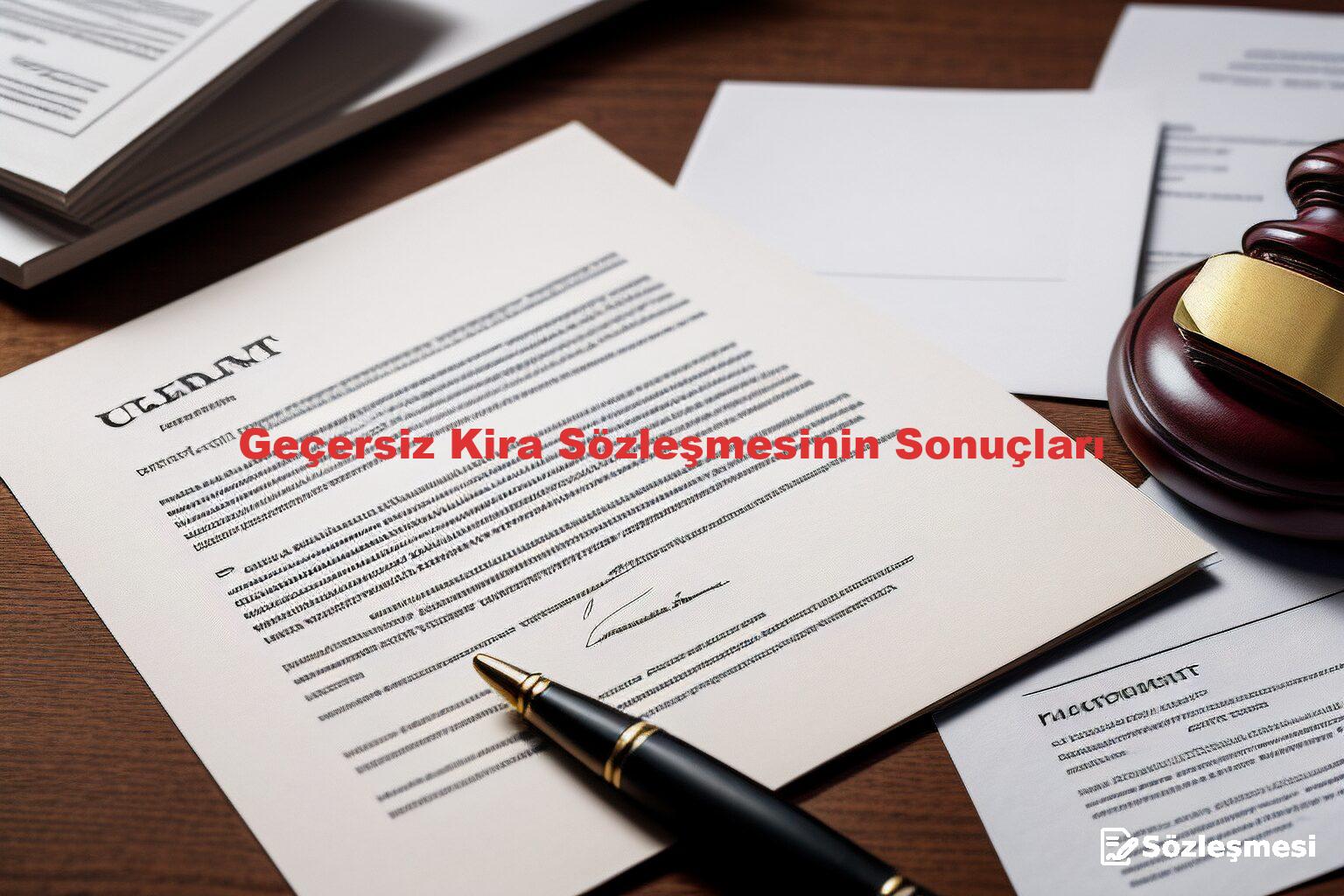 Geçersiz Kira Sözleşmesinin Sonuçları