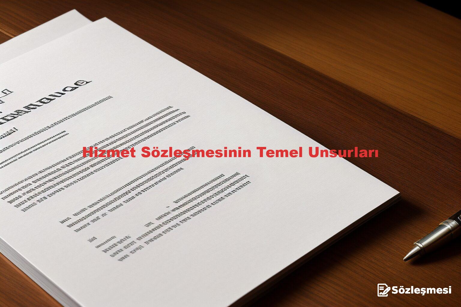 Hizmet Sözleşmesinin Temel Unsurları