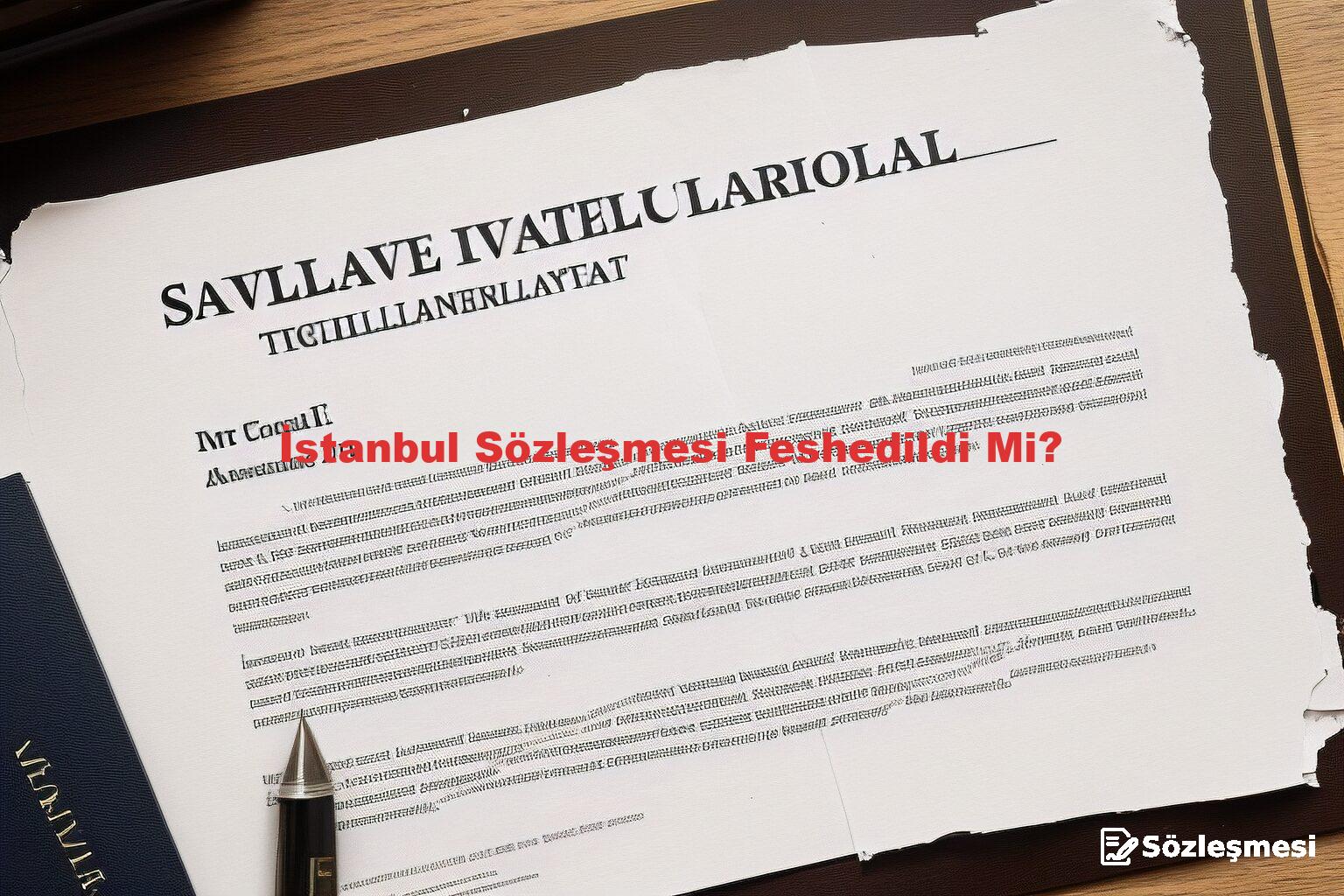 İstanbul Sözleşmesi Feshedildi Mi?