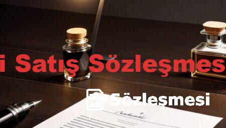 Mesafeli Satış Sözleşmesi Örneği