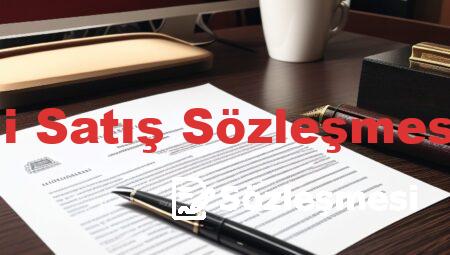 Mesafeli Satış Sözleşmesi Örnek