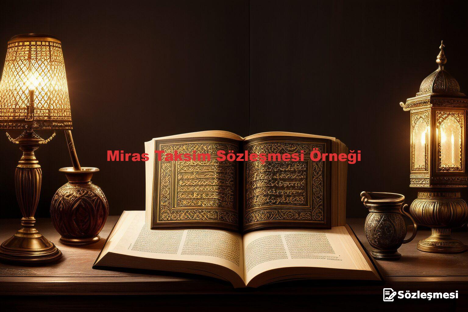 Miras Taksim Sözleşmesi Örneği