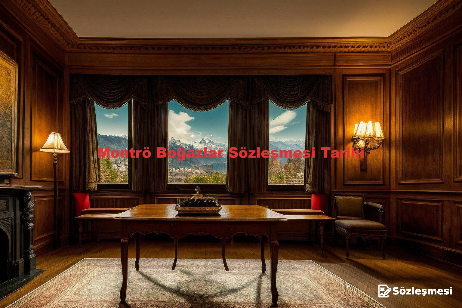 Montrö Boğazlar Sözleşmesi Tarihi