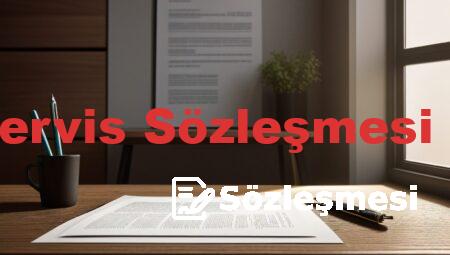 Okul Servis Sözleşmesi Örneği