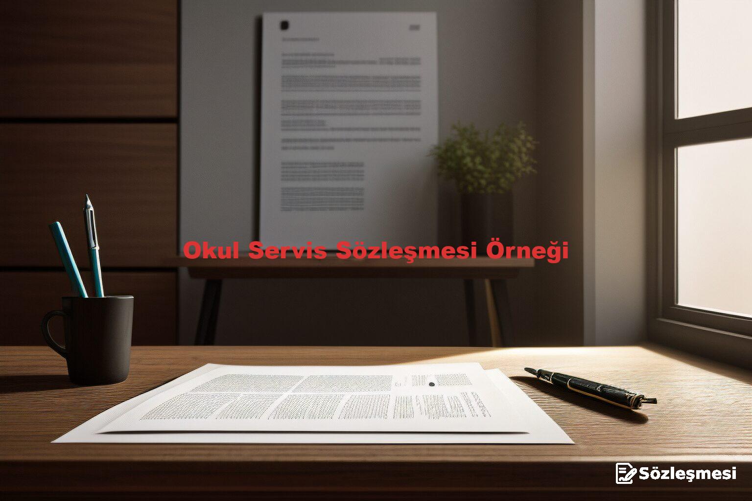 Okul Servis Sözleşmesi Örneği