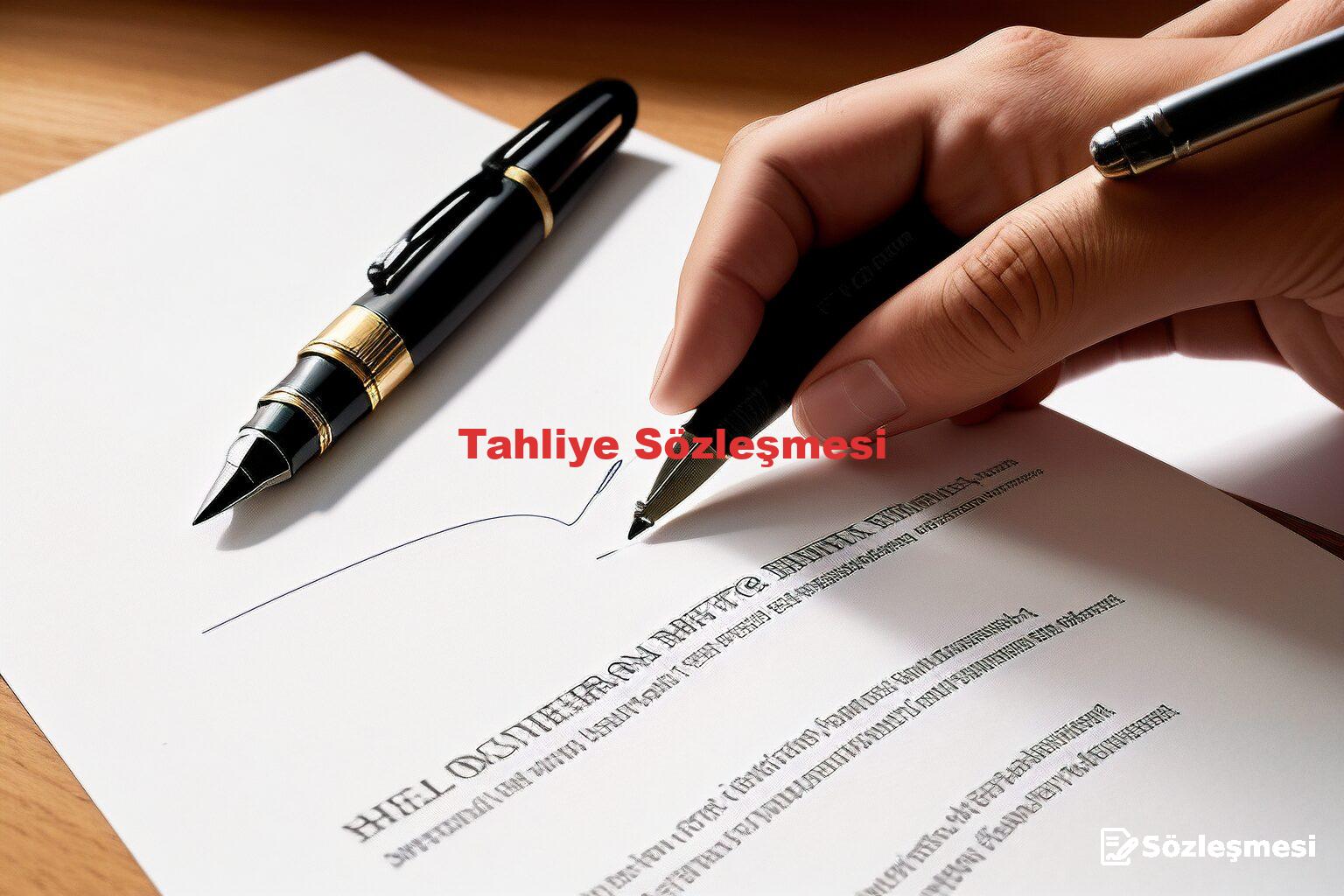Tahliye Sözleşmesi