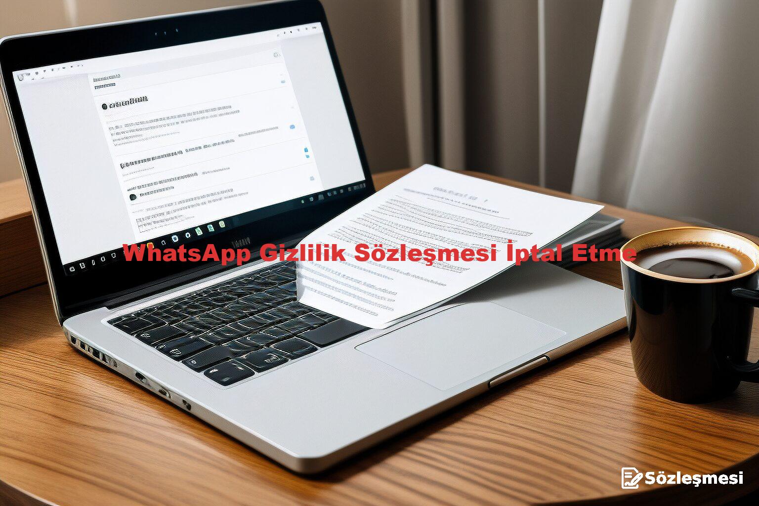 WhatsApp Gizlilik Sözleşmesi İptal Etme