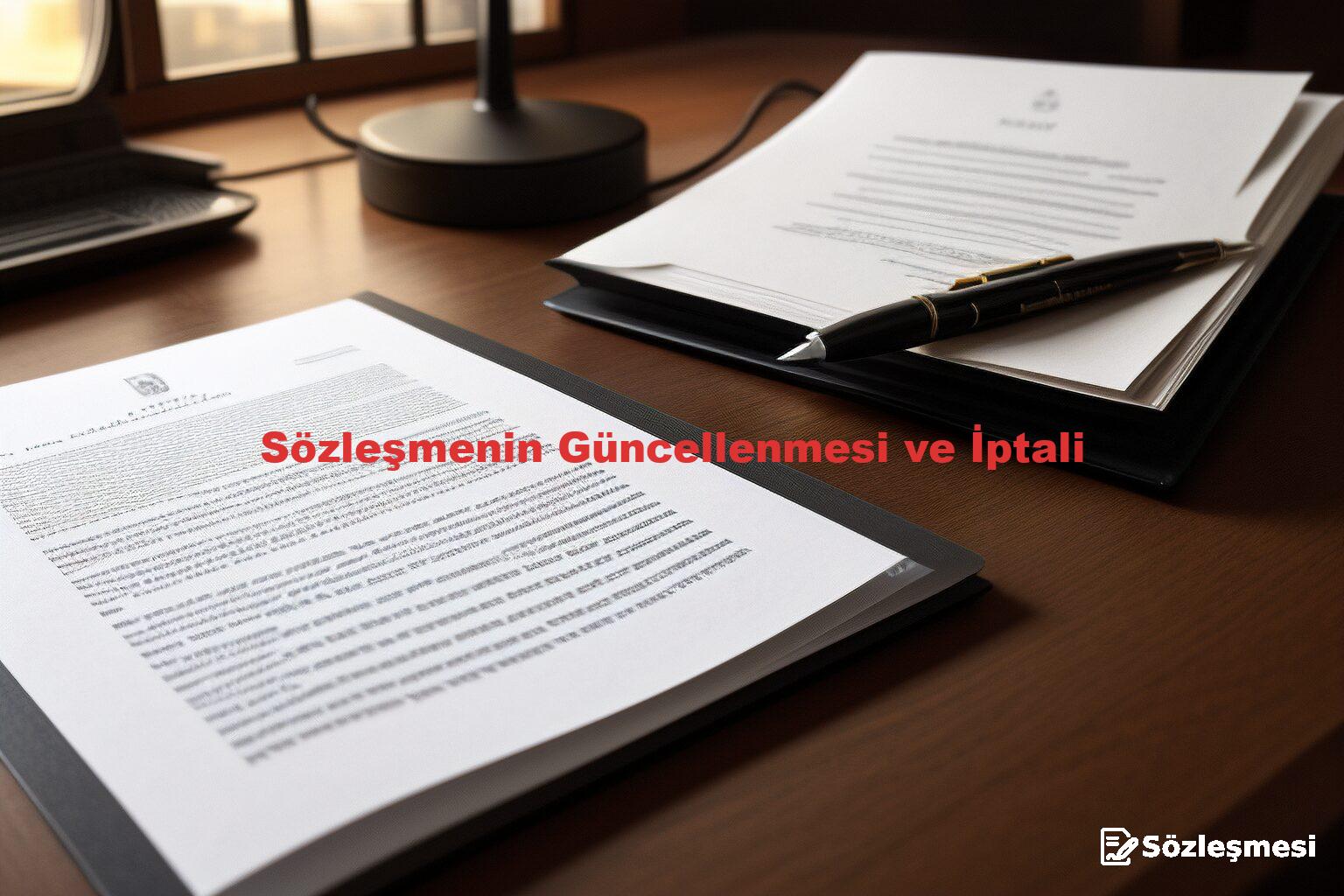 Sözleşmenin Güncellenmesi ve İptali