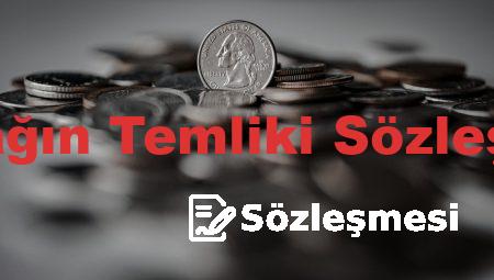 Alacağın Temliki Sözleşmesi