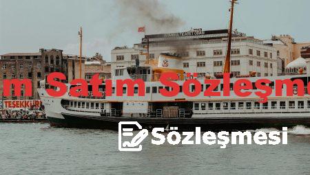 Alım Satım Sözleşmesi