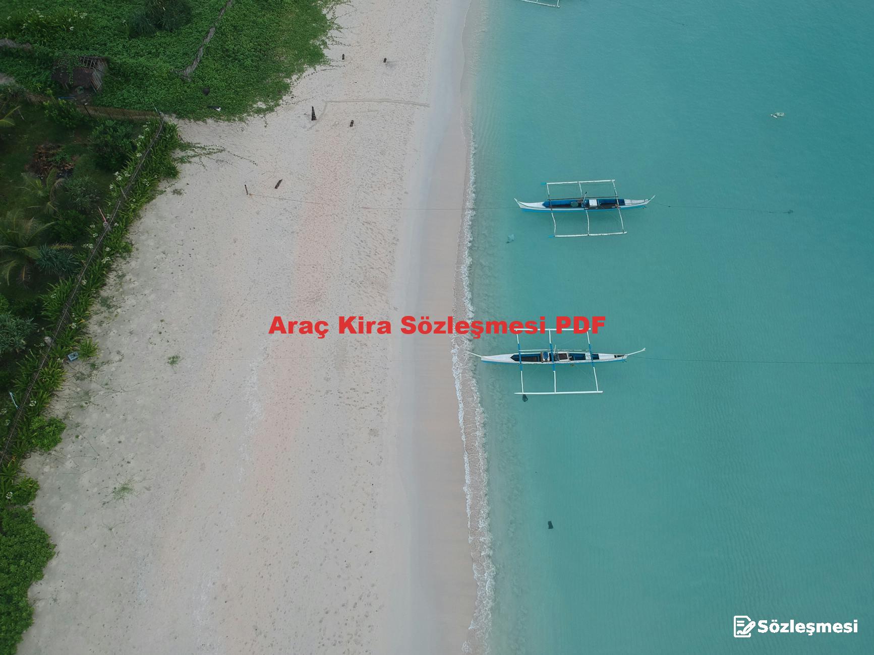 Araç Kira Sözleşmesi PDF