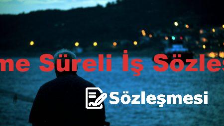 Deneme Süreli İş Sözleşmesi