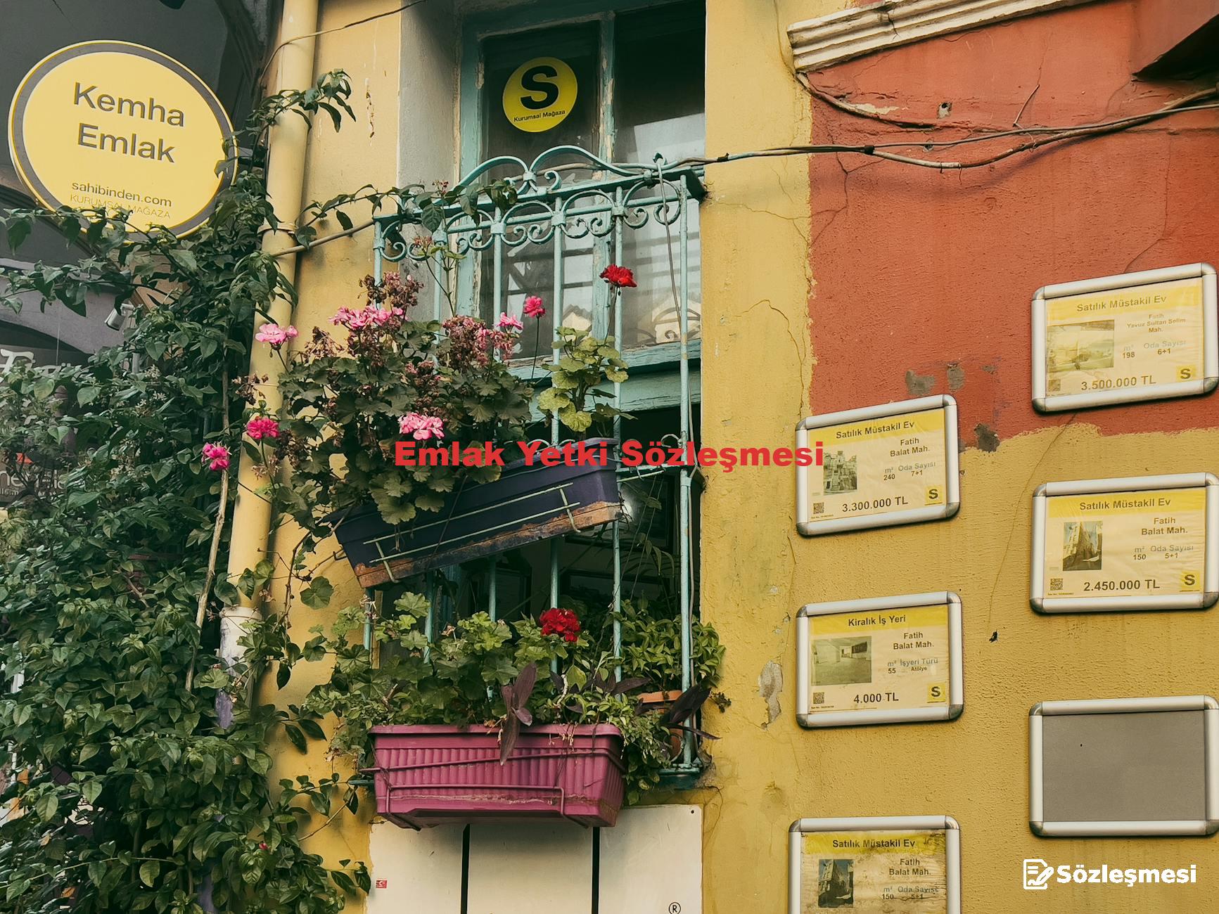 Emlak Yetki Sözleşmesi