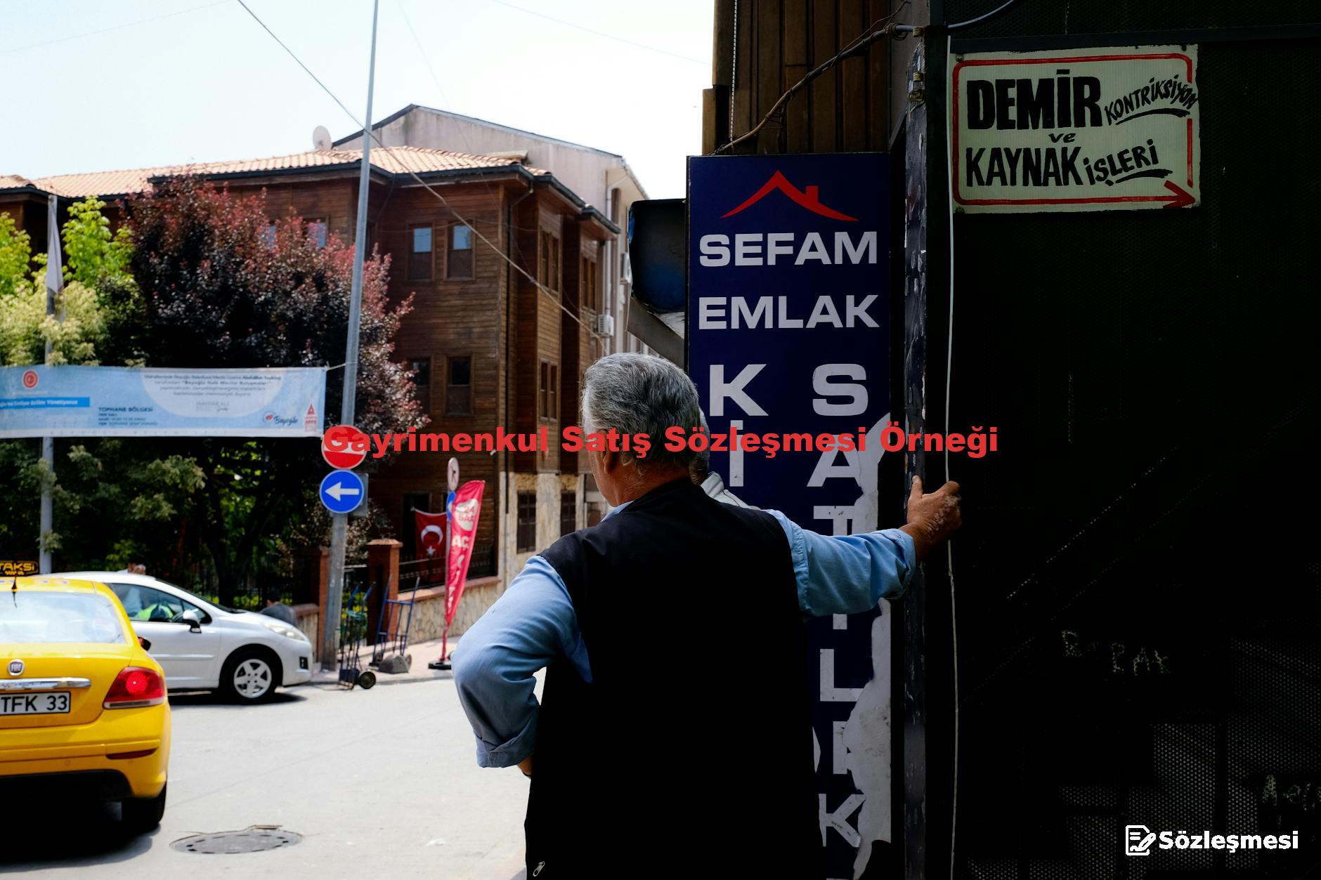 Gayrimenkul Satış Sözleşmesi Örneği