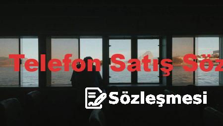 İkinci El Telefon Satış Sözleşmesi