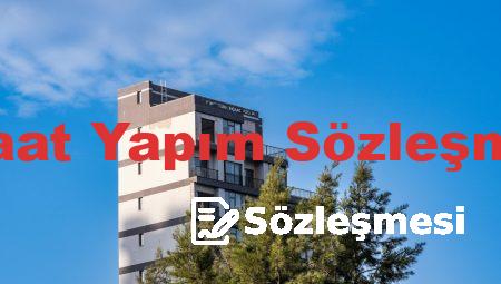 İnşaat Yapım Sözleşmesi