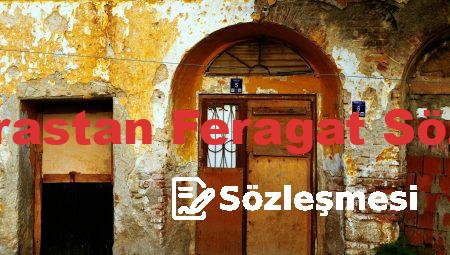 İvazlı Mirastan Feragat Sözleşmesi