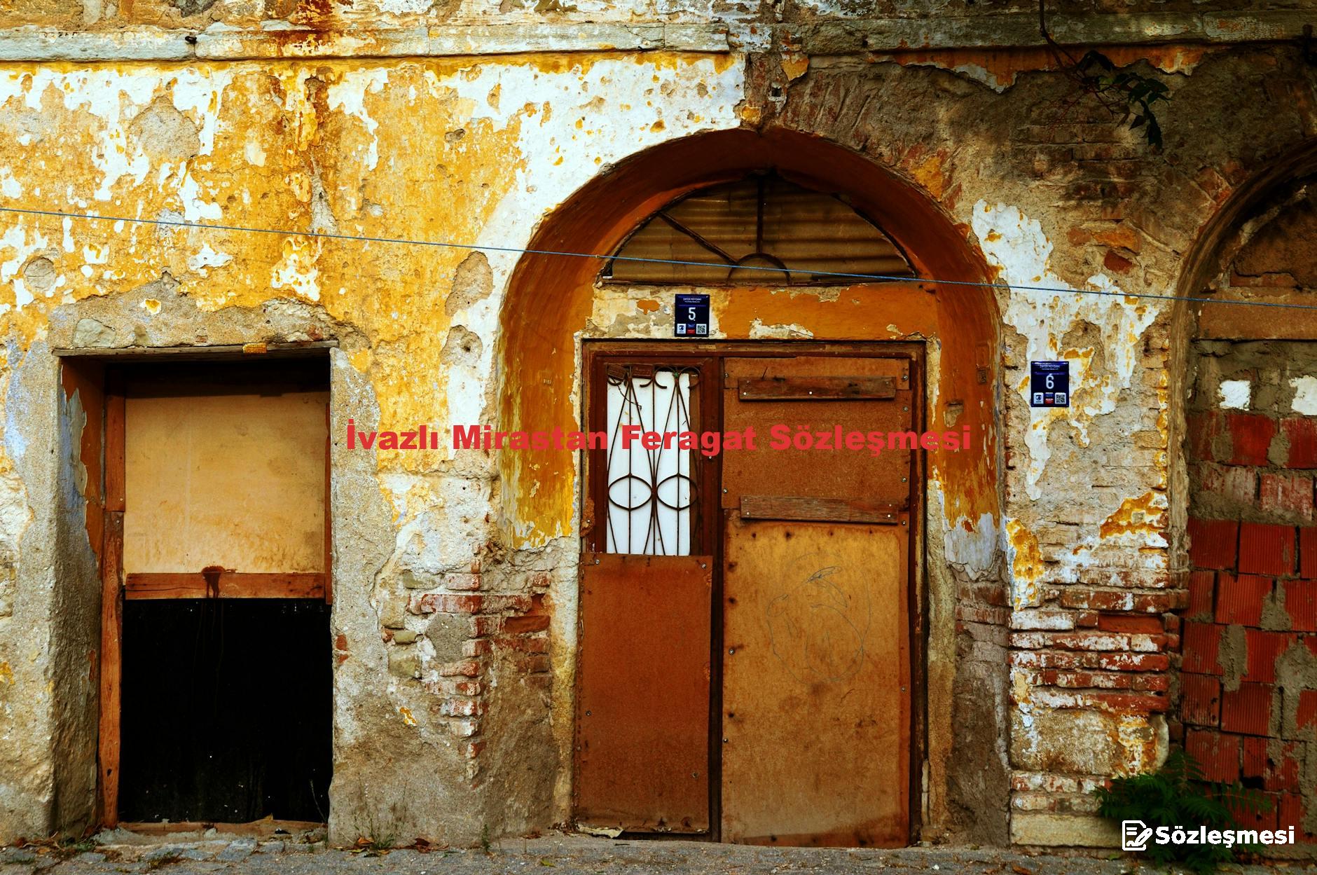 İvazlı Mirastan Feragat Sözleşmesi