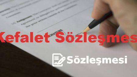 Kefalet Sözleşmesi