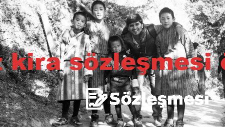  konut kira sözleşmesi örneği 