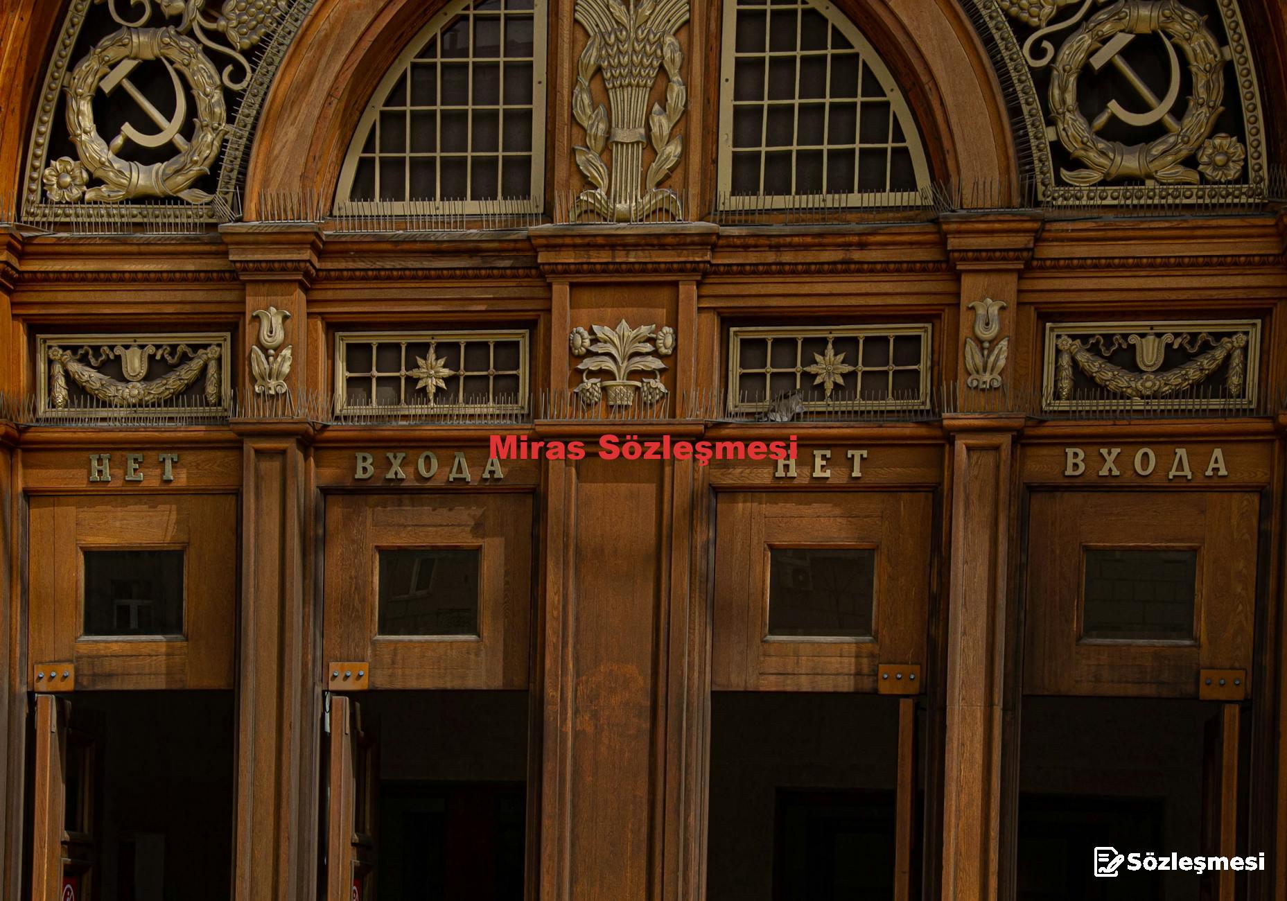 Miras Sözleşmesi
