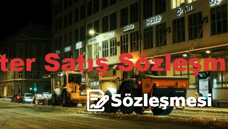 Noter Satış Sözleşmesi