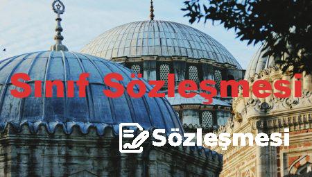 Sınıf Sözleşmesi