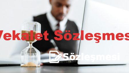 Vekalet Sözleşmesi