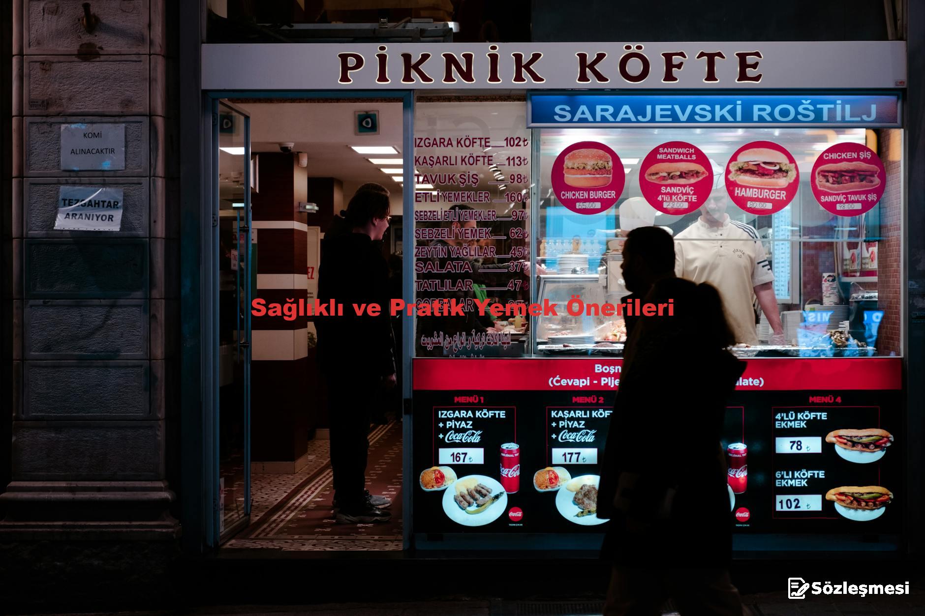 Sağlıklı ve Pratik Yemek Önerileri